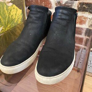 Kenneth Cole Women’s Shoe Kieran High Top Sneaker Slip On Sz 9m Black